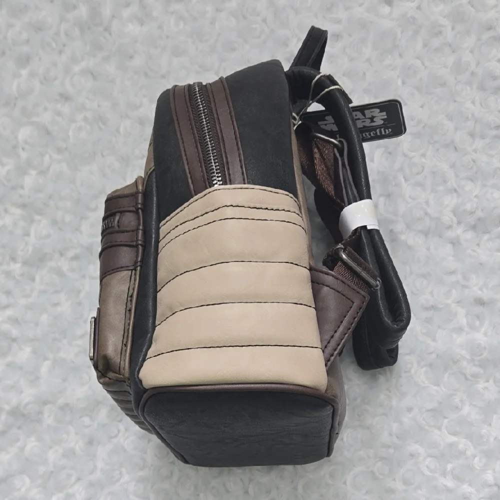 Loungefly Star Wars Brown, Tan & Black Mini Backpack